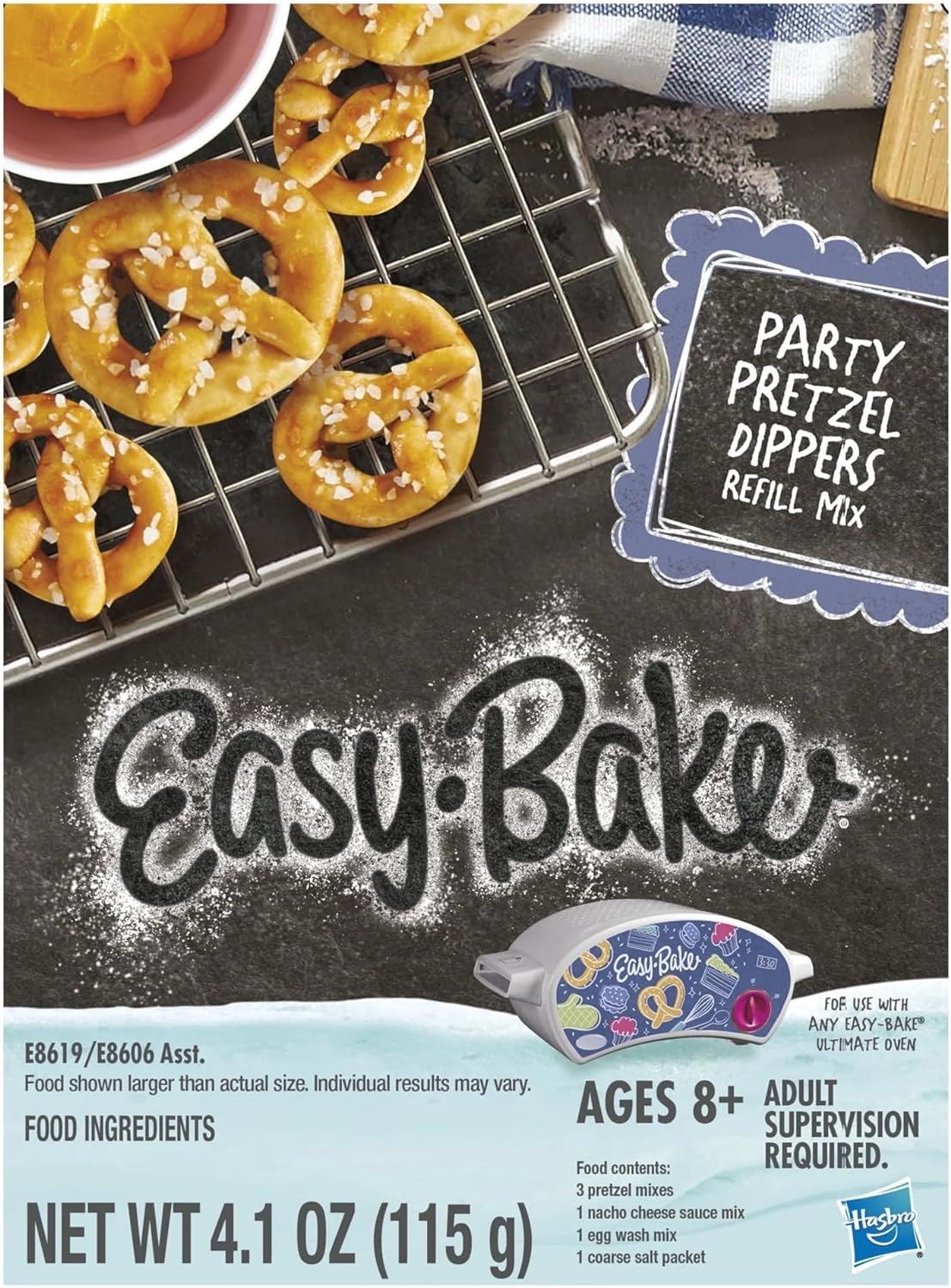 Easy Bake Oven Baking Bundle 4 (Oven + 4 Mixes + Rainbow Sprinkles + Mini Whisk)