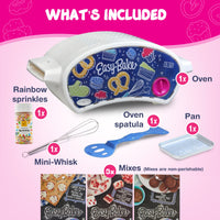 Thumbnail for Easy Bake Oven Baking Bundle 3 (Oven + 3 Mixes + Rainbow Sprinkles + Mini Whisk) - Easy Bake Oven.com