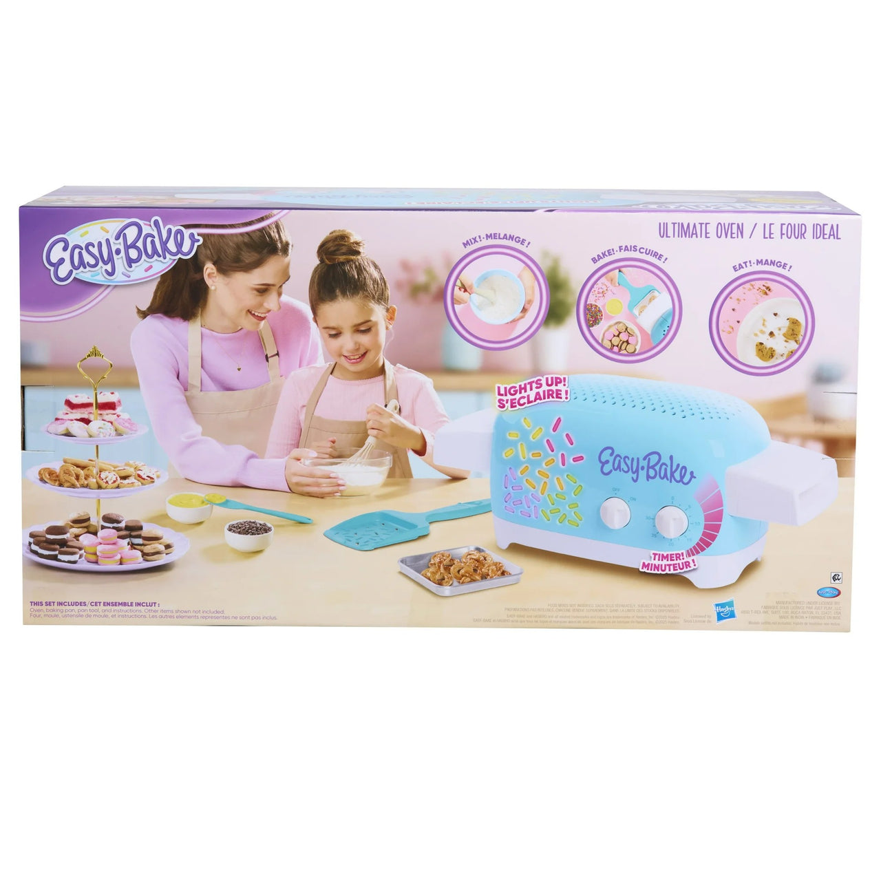 Easy Bake Oven Baking Bundle 6 (Oven + 6 Mixes + Rainbow Sprinkles) - Easy Bake Oven.com