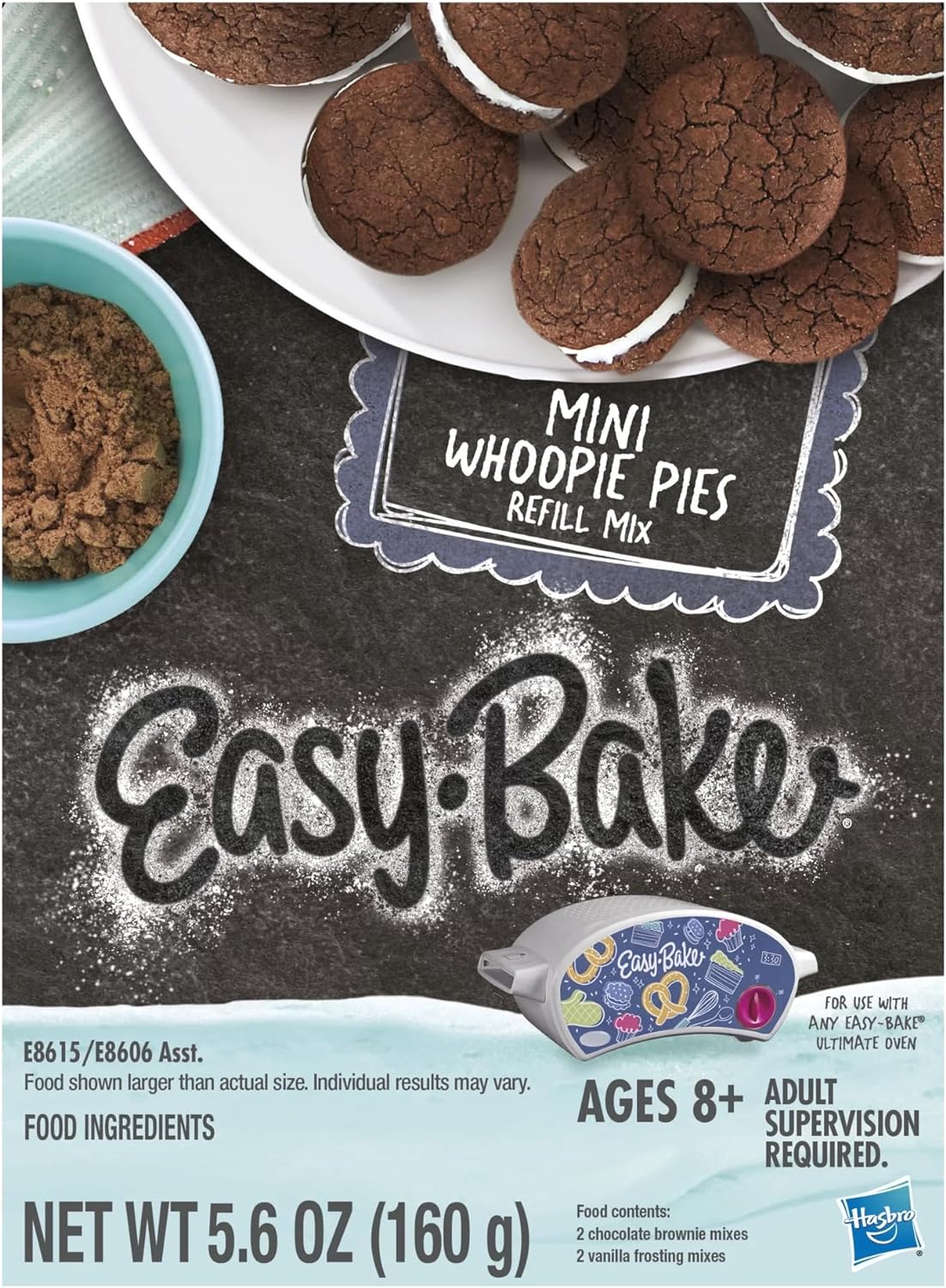 Easy Bake Oven Baking Bundle Purple (Oven + 3 Mixes + Purple Apron, Chefs Hat & Whisk)